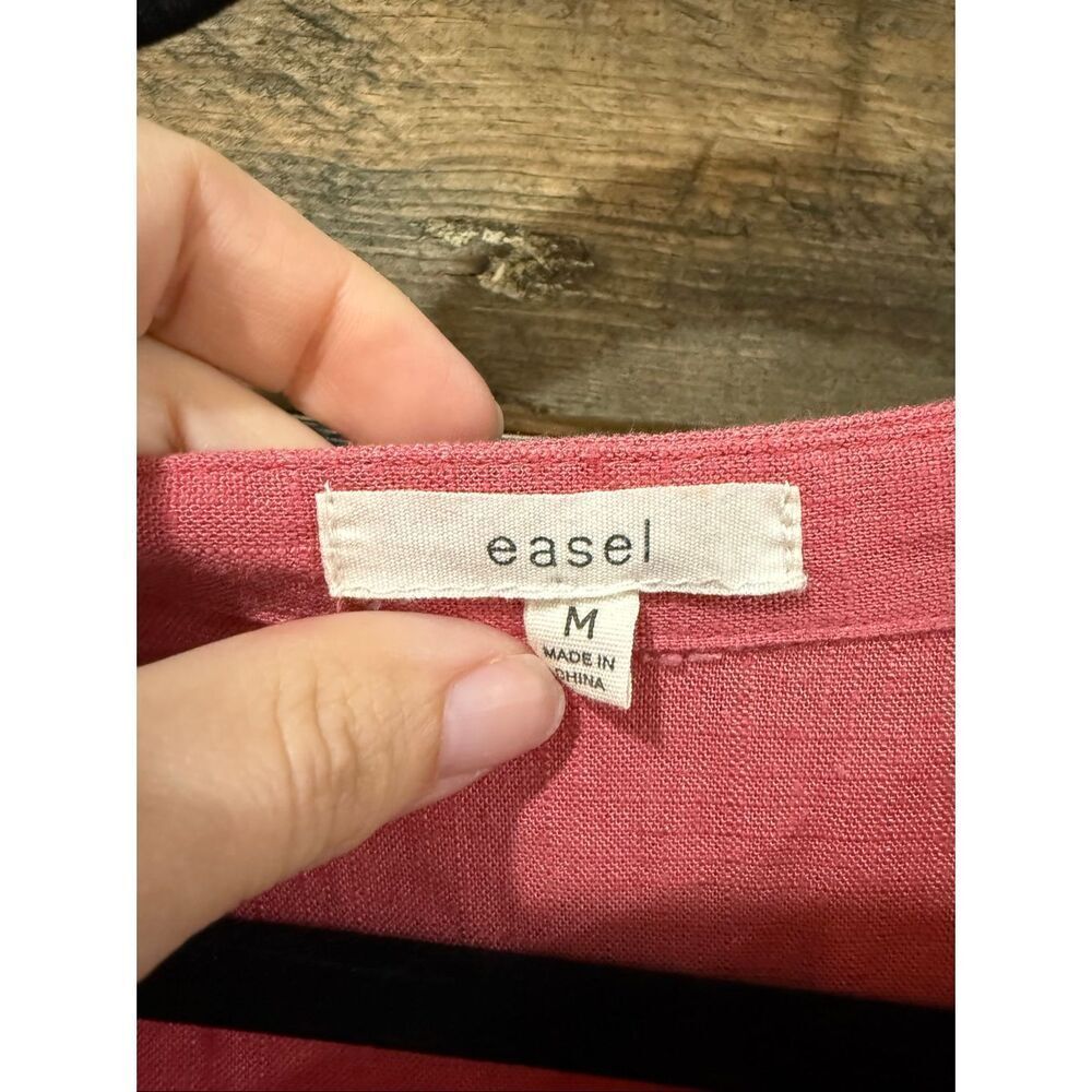 Easel linen blend dress size Medium - Picture 4 of 9